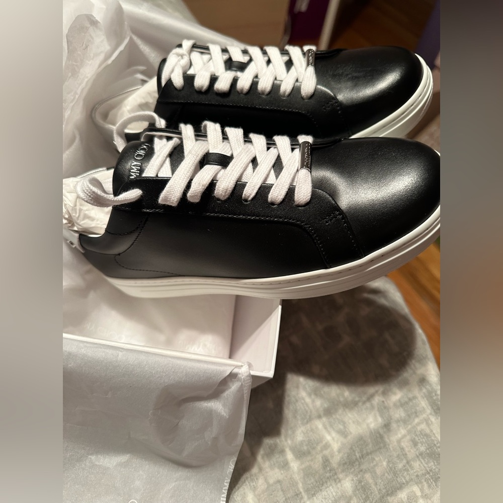 Jimmy Choo Rome Calf leather sneakers